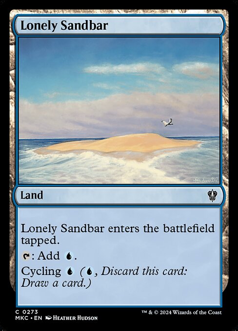 【EN】孤立した砂州/Lonely Sandbar [MKC] 無U No.273