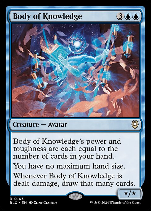 【EN】知識の具身/Body of Knowledge [BLC] 青R No.163