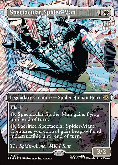 【Foil】【EN】Spectacular Spider-Man [SPM] 白R No.237