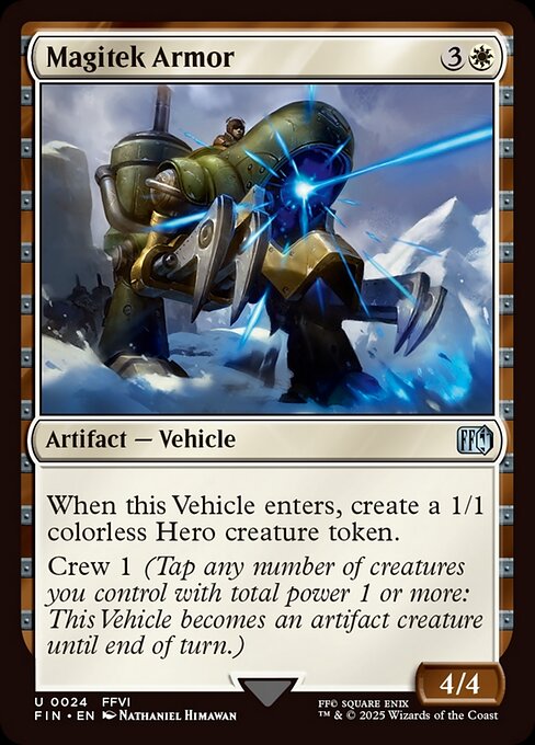 【EN】魔導アーマー/Magitek Armor [FIN] 白U No.24
