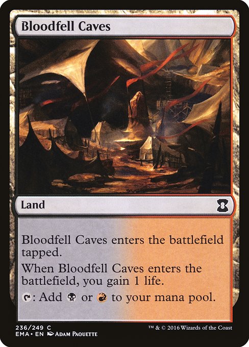 【EN】血溜まりの洞窟/Bloodfell Caves [EMA] 無C No.236