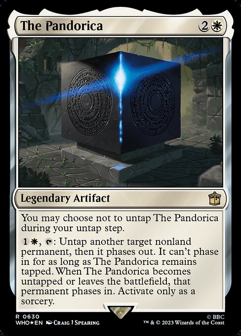 【サージFoil】【Foil】【EN】パンドリカ/The Pandorica [WHO] 白R No.630