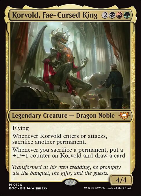 【EN】Korvold, Fae-Cursed King [EOC] 金M No.120