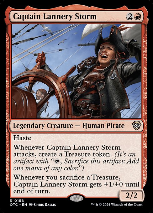 【EN】風雲船長ラネリー/Captain Lannery Storm [OTC] 赤R No.158