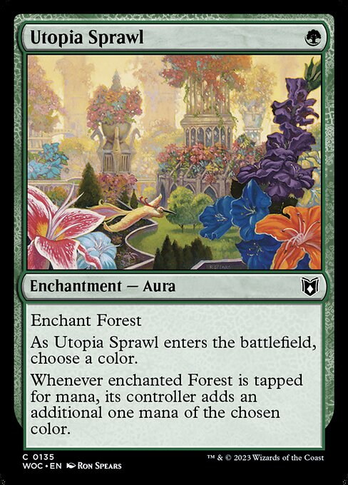 【EN】楽園の拡散/Utopia Sprawl [WOC] 緑C No.135