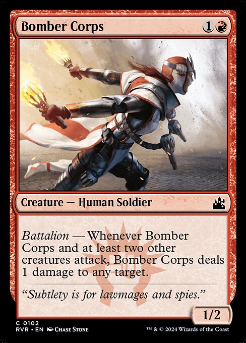 【EN】爆弾部隊/Bomber Corps [RVR] 赤C No.102