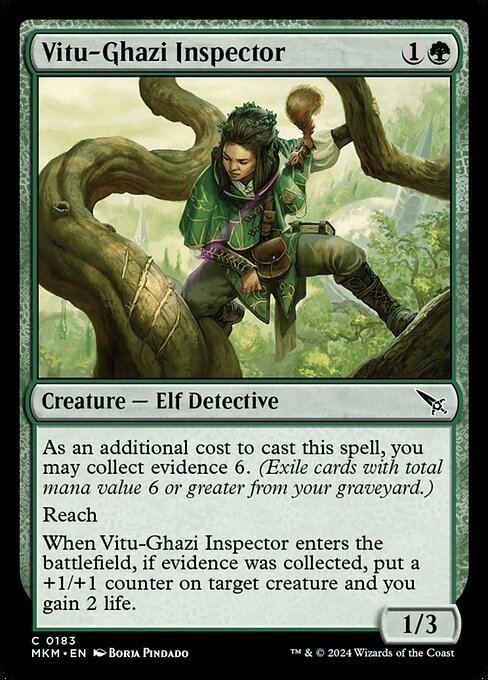 【EN】ヴィトゥ＝ガジーの捜査員/Vitu-Ghazi Inspector [MKM] 緑C No.183