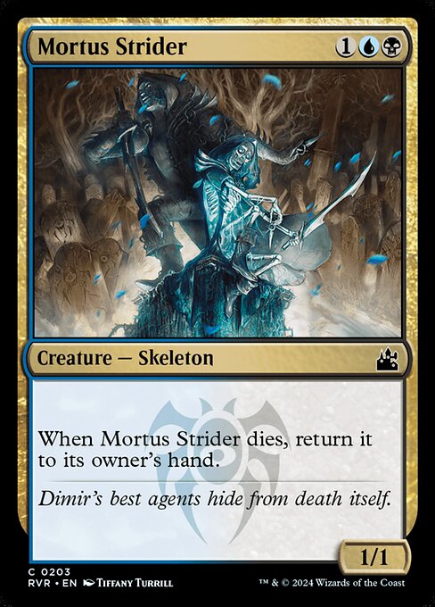【EN】薨の徘徊者/Mortus Strider [RVR] 金C No.203