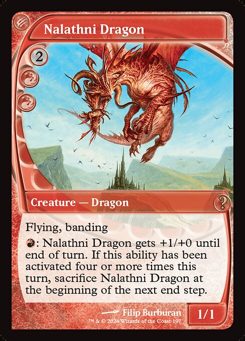 【Foil】【EN】Nalathni Dragon [MB2] 赤R No.197
