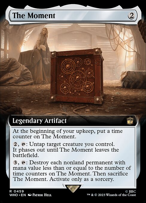 【拡張アート】【Foil】【EN】モメント/The Moment [WHO] 茶R No.459