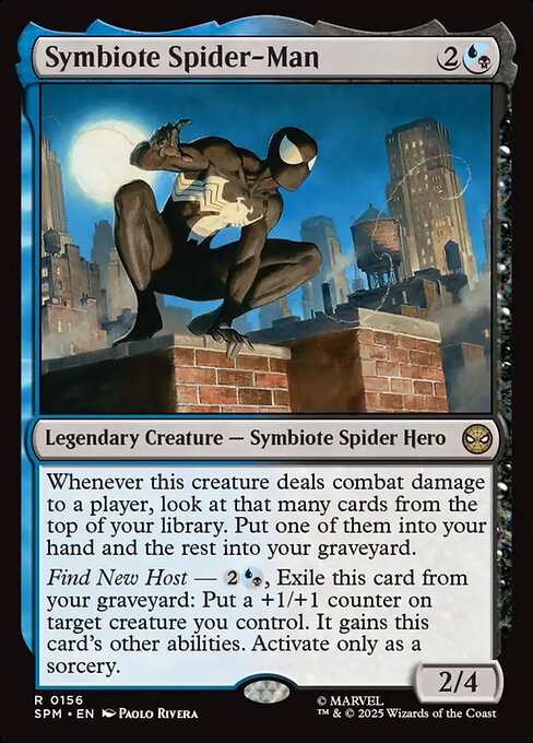 【EN】シンビオートのスパイダーマン/Symbiote Spider-Man [SPM] 金R No.156