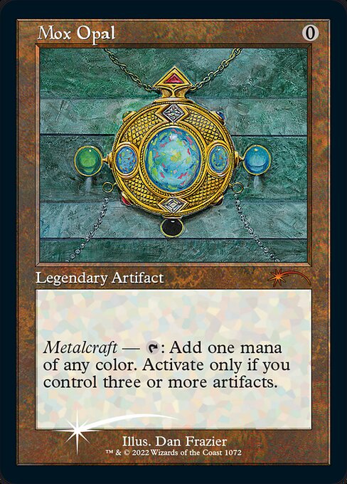 【Foil】【EN】オパールのモックス/Mox Opal [SLD] 茶M No.1072