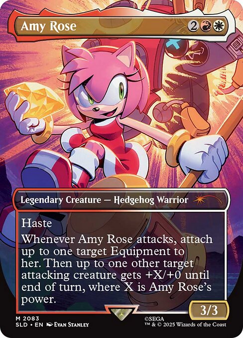 【ボーダレス】【EN】Amy Rose [SLD] 金M No.2083