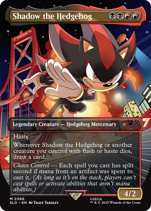【ボーダレス】【EN】Shadow the Hedgehog [SLD] 金M No.2086
