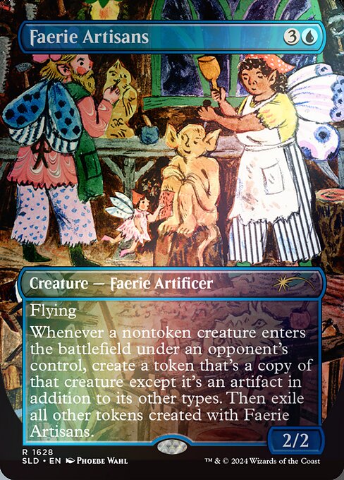 【Foil】【EN】フェアリーの職工/Faerie Artisans [SLD] 青R No.1628★