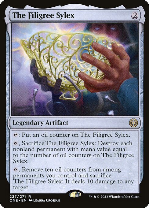 【Foil】【EN】金線の酒杯/The Filigree Sylex [ONE] 茶R No.227