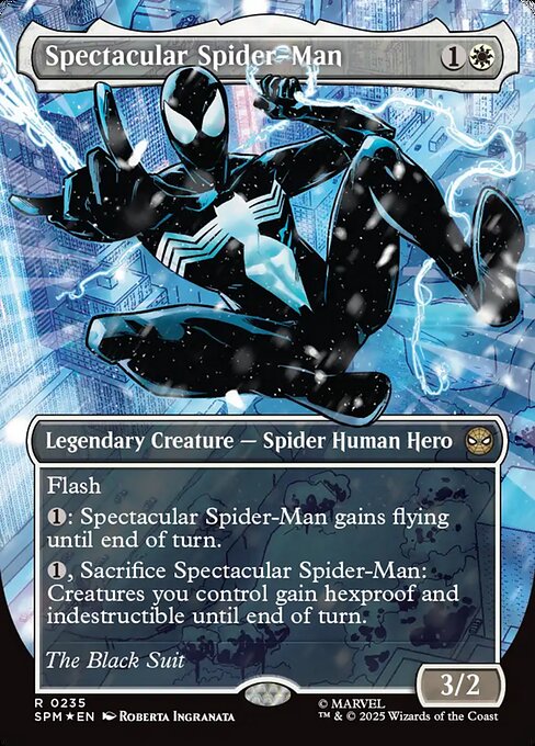 【Foil】【EN】Spectacular Spider-Man [SPM] 白R No.235