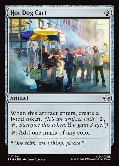 【EN】ホットドッグの屋台/Hot Dog Cart [SPM] 茶C No.164