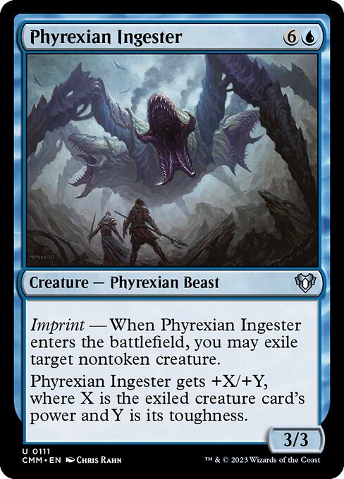 【EN】ファイレクシアの摂取者/Phyrexian Ingester [CMM] 青U No.111