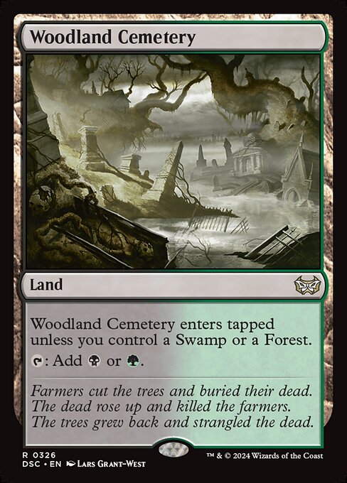 【EN】森林の墓地/Woodland Cemetery [DSC] 土地R No.326