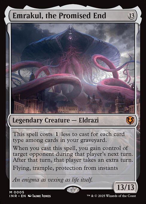 【Foil】【EN】約束された終末、エムラクール/Emrakul, the Promised End [INR] 無M No.5
