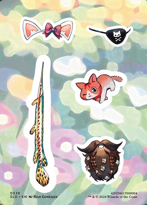 【Foil】【EN】Sticker sheet [SLD] 無C No.338