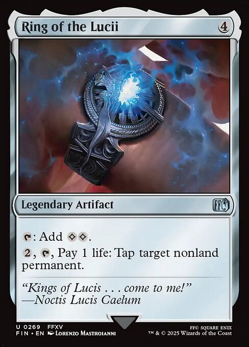 【Foil】【EN】光耀の指輪/Ring of the Lucii [FIN] 茶U No.269
