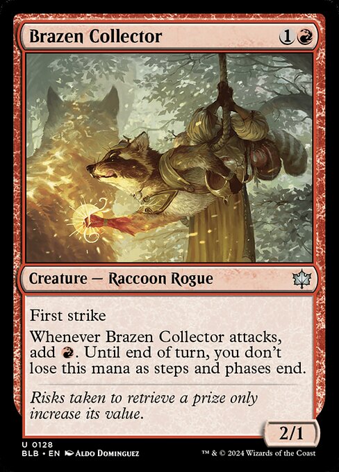 【Foil】【EN】厚顔な収集者/Brazen Collector [BLB] 赤U No.128