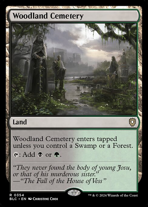 【EN】森林の墓地/Woodland Cemetery [BLC] 土地R No.354