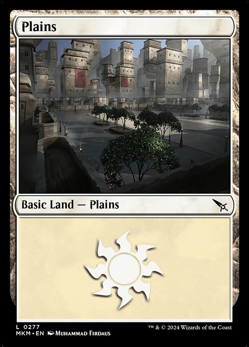 【Foil】【EN】Plains [MKM] 無C No.277