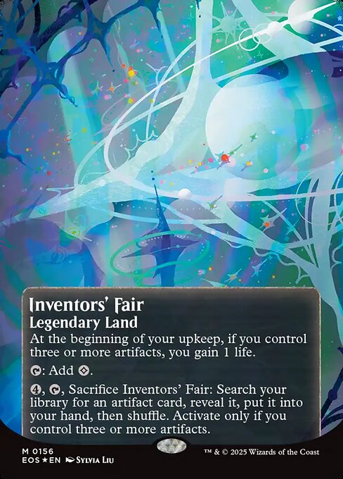 【ボーダレス】【ギャラクシーFoil】【EN】発明博覧会/Inventors' Fair [EOS] 土地M No.156