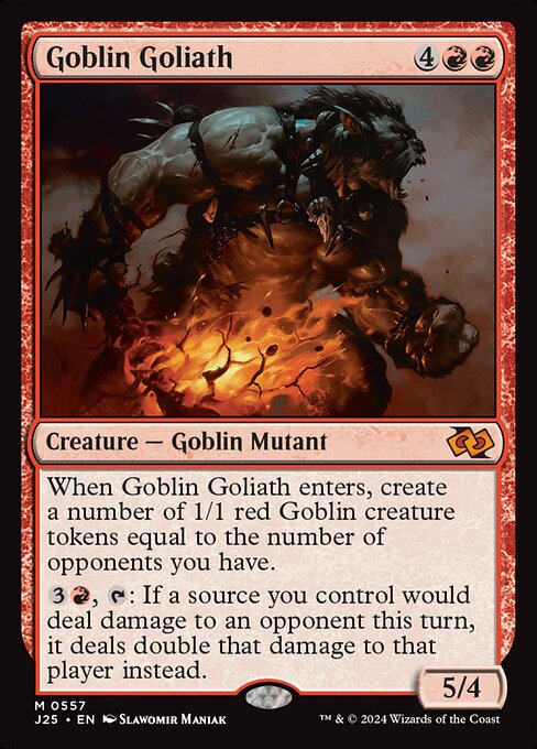 【EN】Goblin Goliath [J25] 赤M No.557