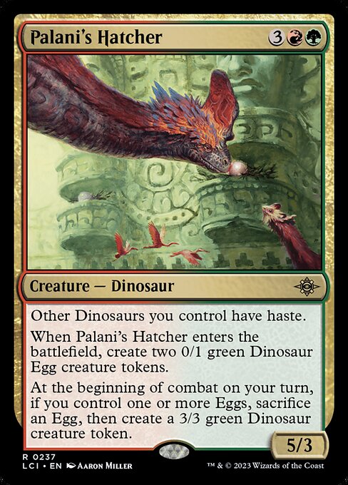 【Foil】【EN】パラ二の孵化者/Palani's Hatcher [LCI] 金R No.237