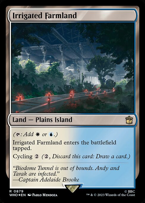 【サージFoil】【Foil】【EN】灌漑農地/Irrigated Farmland [WHO] 無R No.879