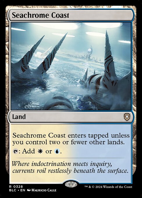 【EN】金属海の沿岸/Seachrome Coast [BLC] 土地R No.328