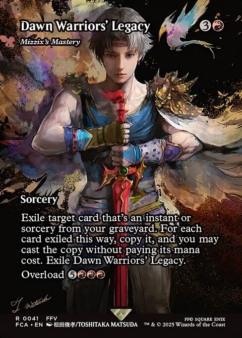 【ショーケース】【EN】ミジックスの熟達/Mizzix's Mastery [FCA] 赤R No.41