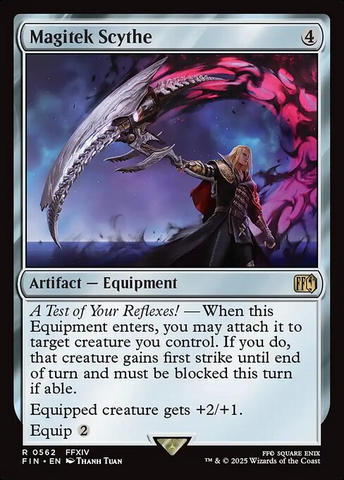 【EN】マジテックサイズ/Magitek Scythe [FIN] 茶R No.562