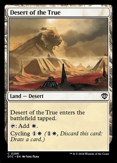 【EN】信義の砂漠/Desert of the True [OTC] 無C No.286