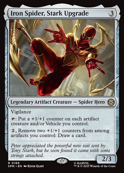 【EN】スタークによる改良、アイアン・スパイダー/Iron Spider, Stark Upgrade [SPM] 茶R No.166