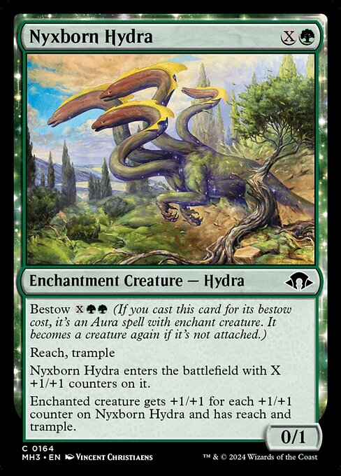 【Foil】【EN】ニクス生まれのハイドラ/Nyxborn Hydra [MH3] 緑C No.164