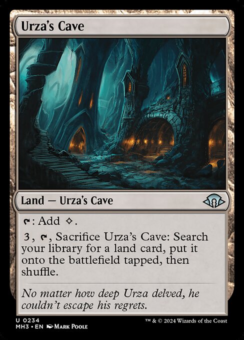 【EN】ウルザの洞窟/Urza's Cave [MH3] 土地U No.234