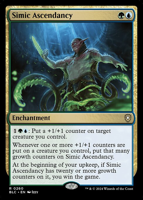 【EN】シミックの隆盛/Simic Ascendancy [BLC] 金R No.260