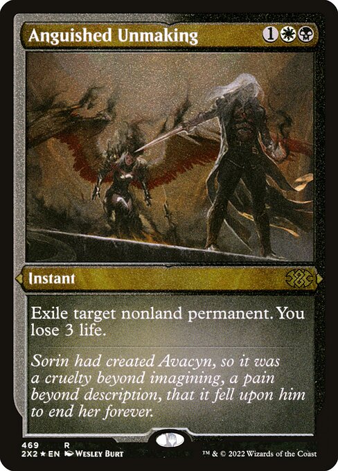 【エッチングFoil】【EN】苦渋の破棄/Anguished Unmaking [2X2] 金R No.469