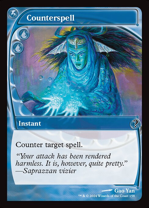 【Foil】【EN】対抗呪文/Counterspell [MB2] 青C No.158