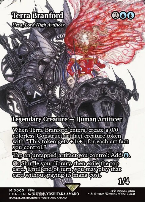 【ショーケース】【EN】最高工匠卿、ウルザ/Urza, Lord High Artificer [FCA] 青M No.5