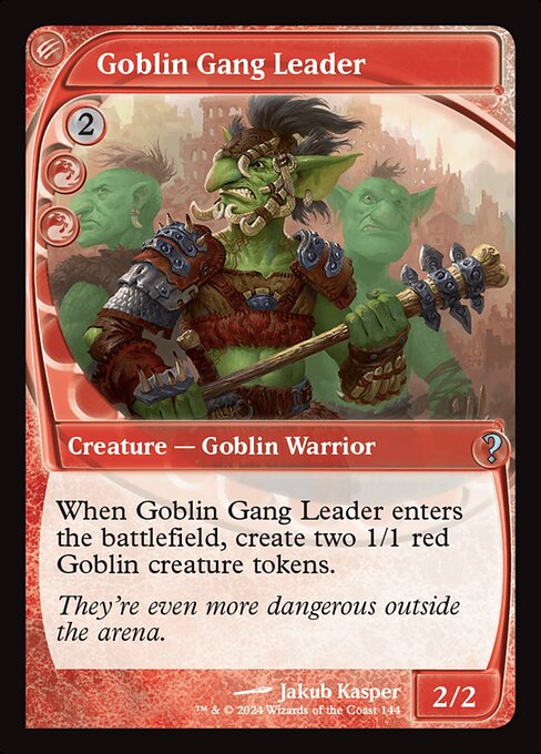 【Foil】【EN】Goblin Gang Leader [MB2] 赤U No.144