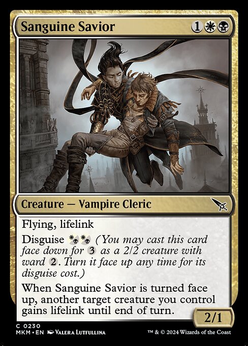 【EN】血滴りの救済者/Sanguine Savior [MKM] 金C No.230