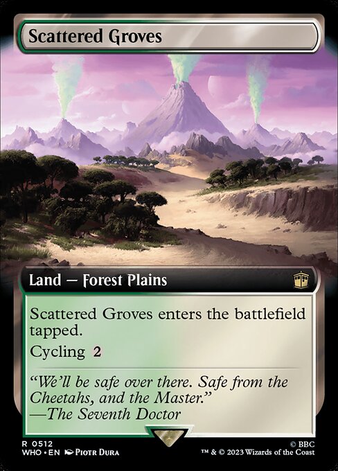 【拡張アート】【EN】まばらな木立ち/Scattered Groves [WHO] 無R No.512