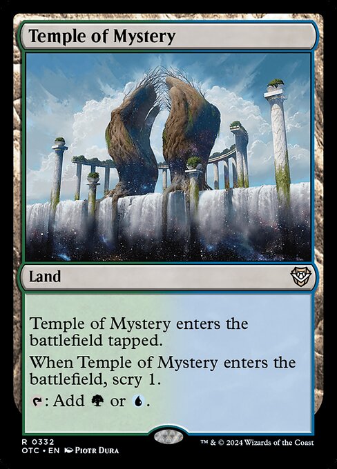 【EN】神秘の神殿/Temple of Mystery [OTC] 無R No.332