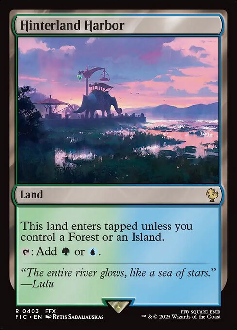 【EN】内陸の湾港/Hinterland Harbor [FIC] 土地R No.403